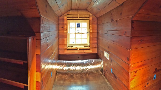 Can you picture a cute little window seat here?