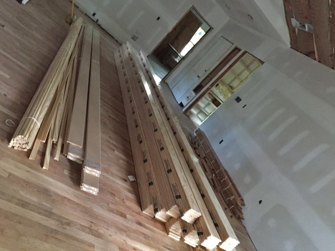 Trim materials have arrived!