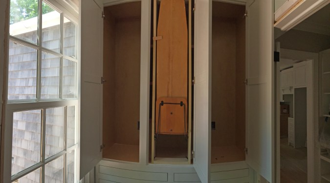 Like... storage and ironing...